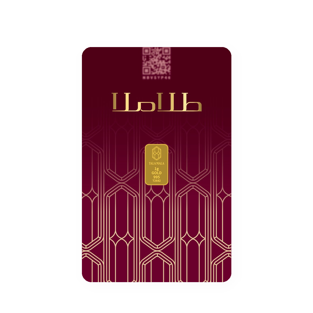 شمش طلا طلاملا ۱ گرم