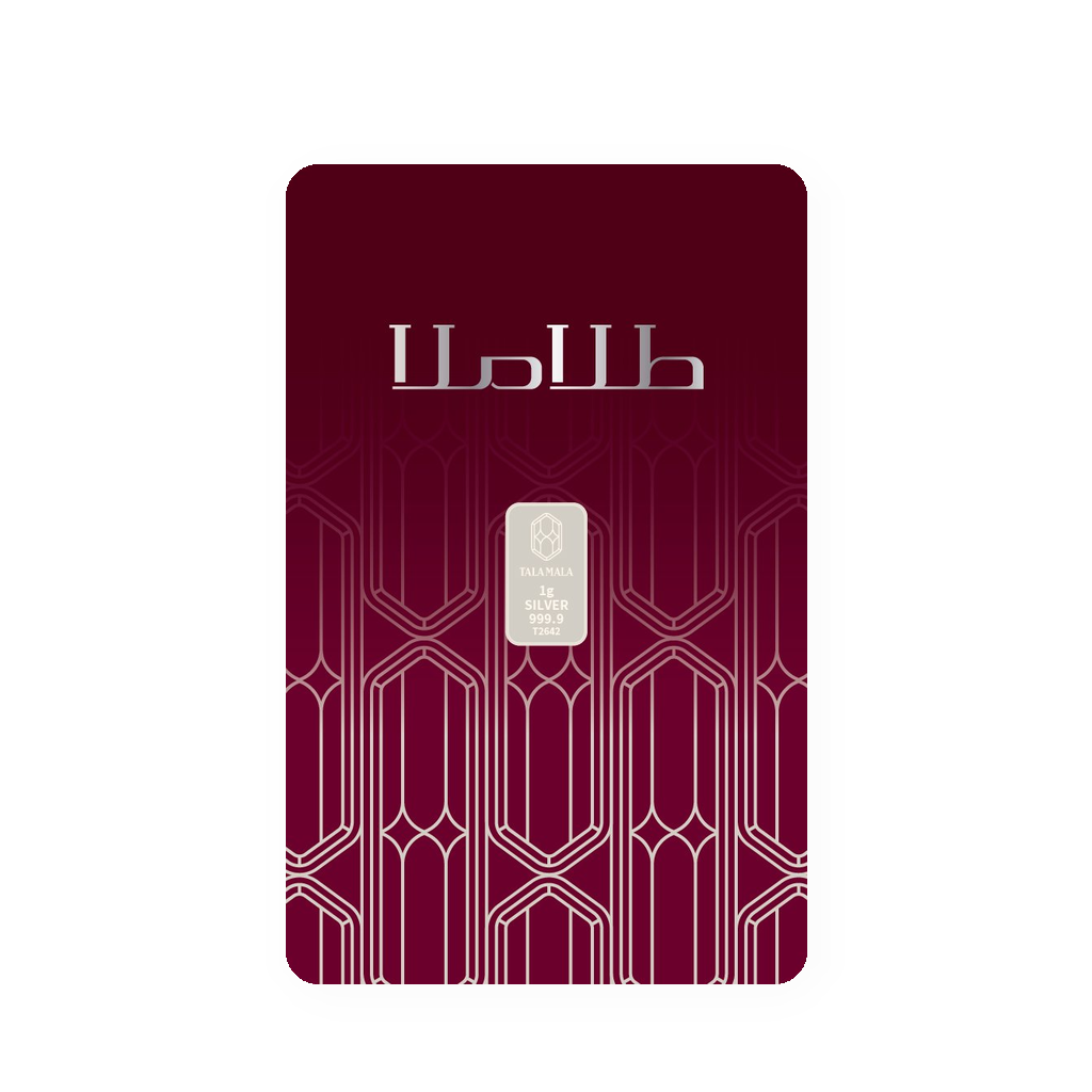 شمش نقره طلاملا ۱ گرم